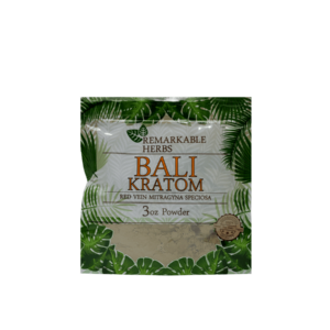 Remarkable herbs Bali kratom red vein 3 oz powder min