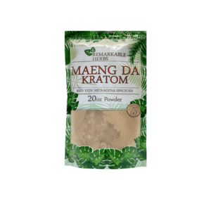 Copy of Remarkable herbs Maeng Da kratom red Vein 20 oz powder min