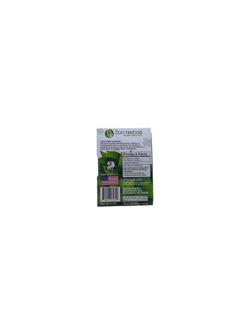 ZIon Herbals Lucky80 10ct Tablets