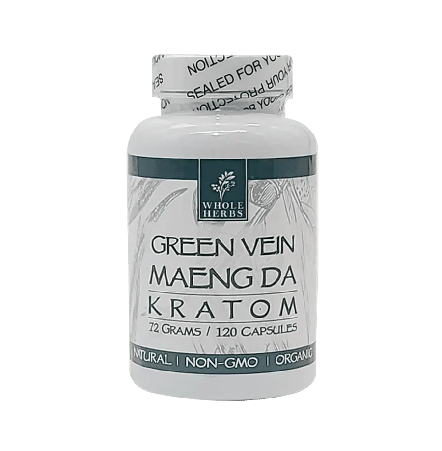 whole Herbs Green V Maeng da 72GM 120CT min