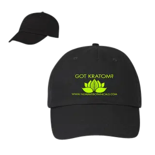 medium black cap