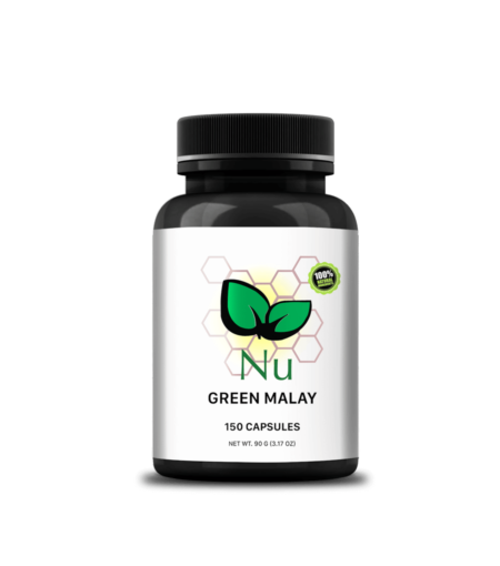 150ct GREEN MALAY NU Bottle MOCK UP
