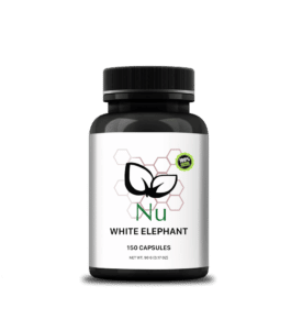 150ct WHITE ELEPHANT NU Bottle MOCK UP