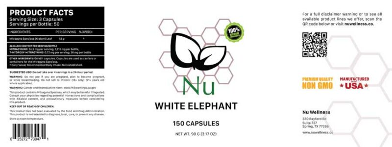 WHITE ELEPHANT 150CT 1 1