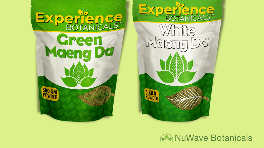 maeng da white vs green kratom powder 