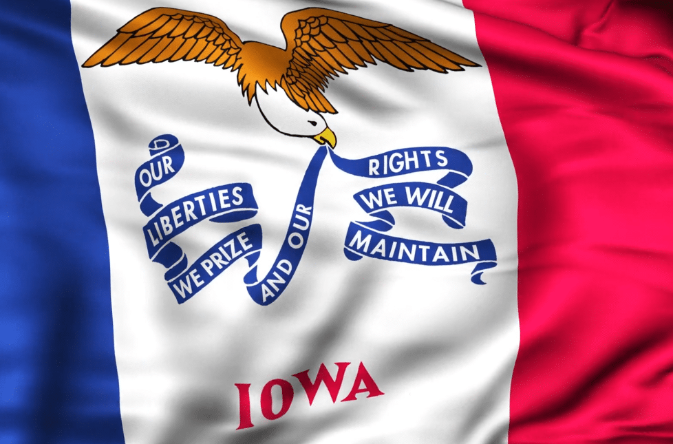 iowa state flag