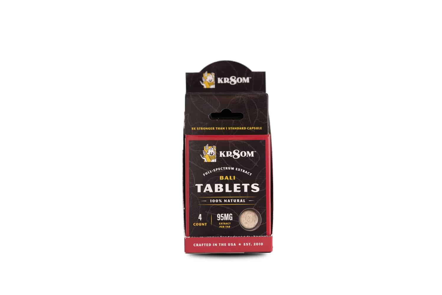 Package, Kr8om Bali Tablets