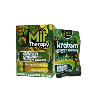 Mit therapy MIT GREEN DRAGON & SUPER GREEN 10CT & Super Green tea.
