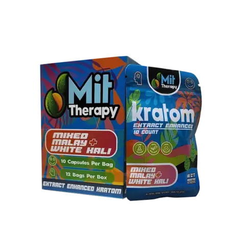 MIT THERAPY MIXED MALAY & WHITE KALI 10CT mixed with white tea for therapeutic benefits.